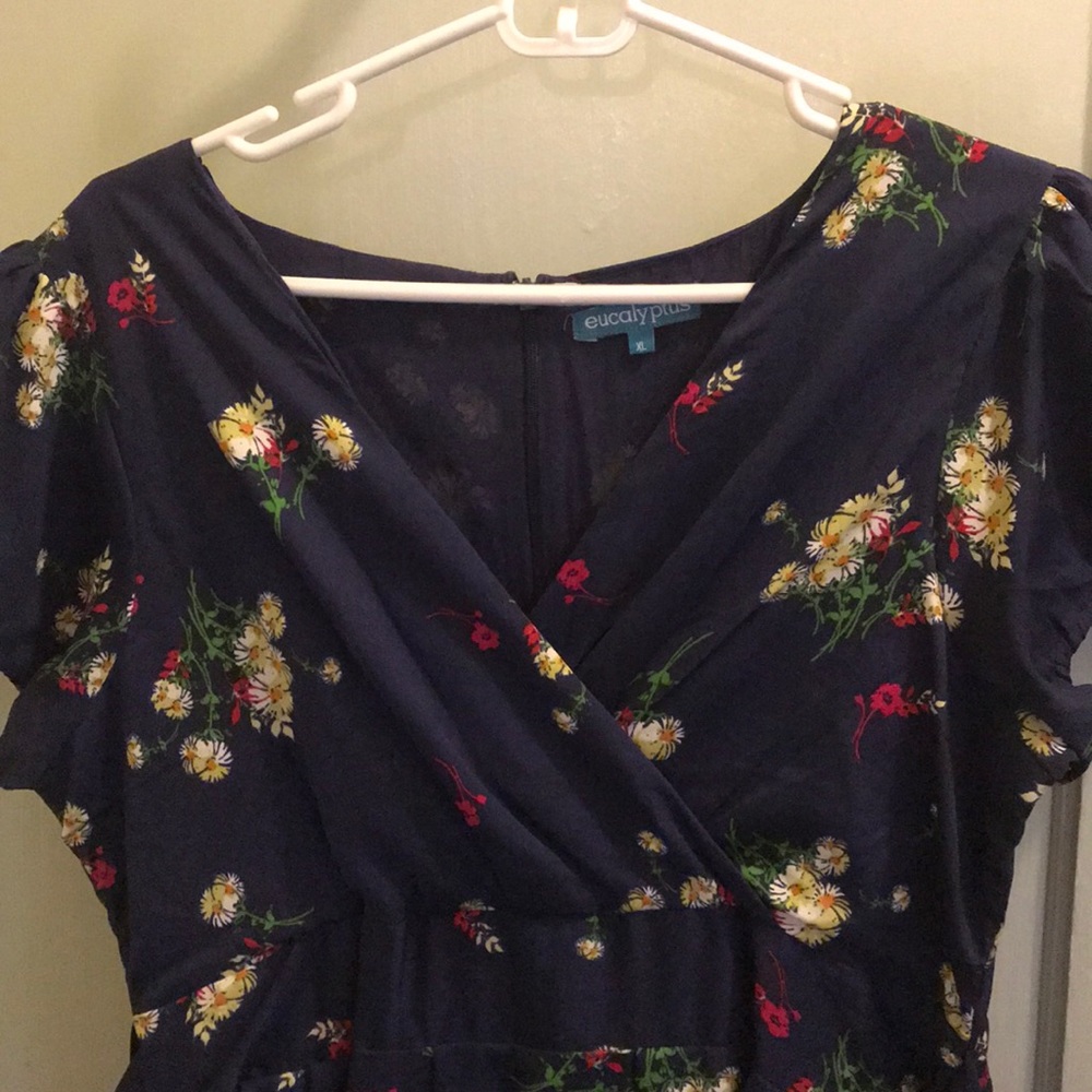 Floral vintage style dress